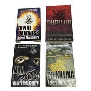 Lot of 4 Cherub: A Division of MI5 books by‎ Robert Muchamore PB 1  4 5 6